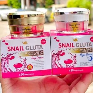 Snail Gluta Day and Night Cream Set